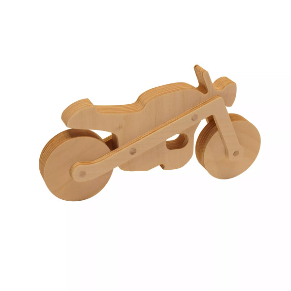 Moto en bois à fabriquer - Manufacture en Famille