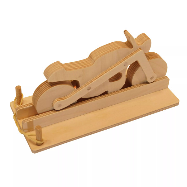 Moto en bois à fabriquer - Manufacture en Famille