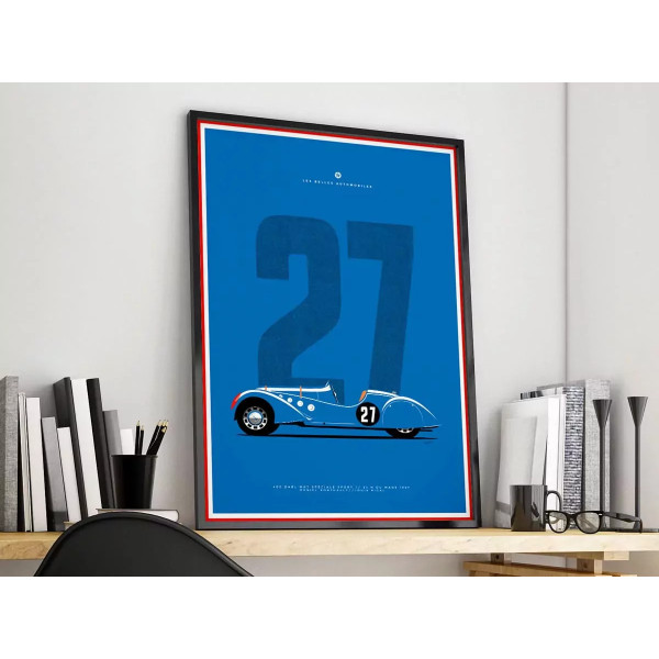 Affiche Peugeot 402 Darl'Mat - En Double File