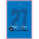 Affiche Peugeot 402 Darl'Mat - En Double File