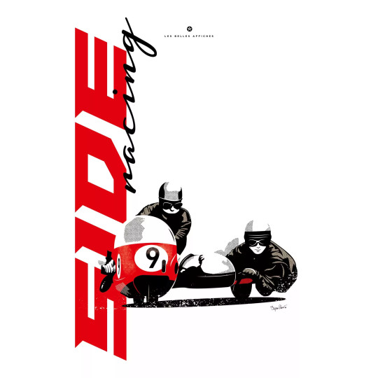 Affiche de la Side-Car BMW - En Double File