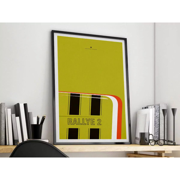 Affiche Simca Rallye 2