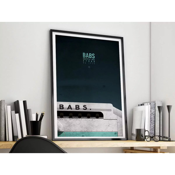 Affiche Babs Chitty 4 - En Double File