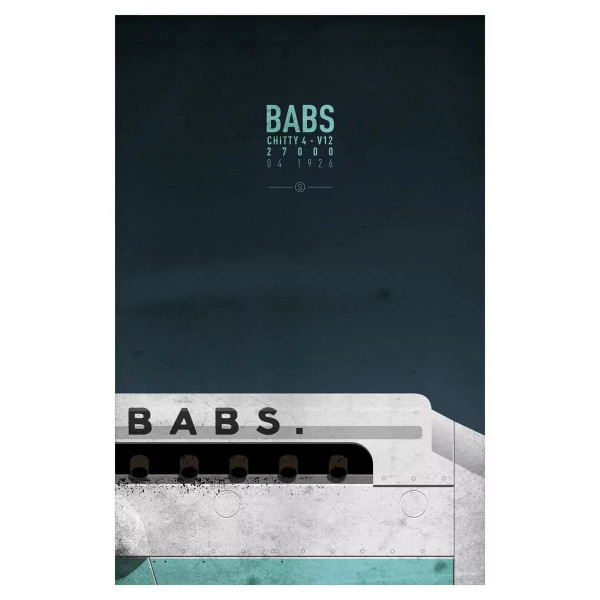 Affiche Babs Chitty 4 - En Double File