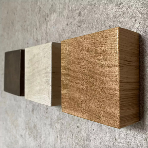 Porte clé mural design en bois Trio - I Feel Wood