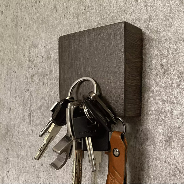 Porte clé mural design en bois Trio - I Feel Wood