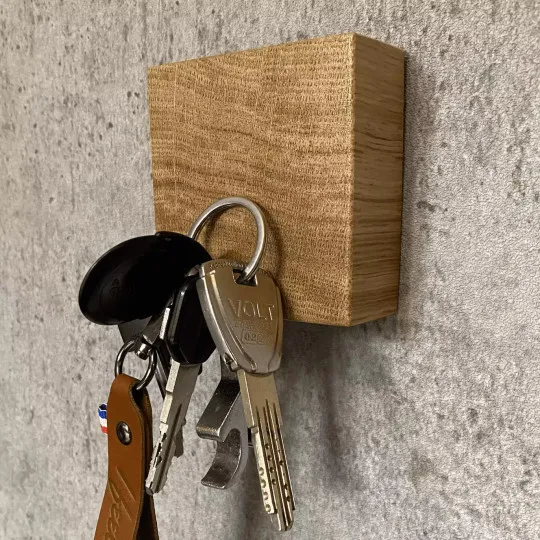 Porte clé mural design en bois - I Feel Wood