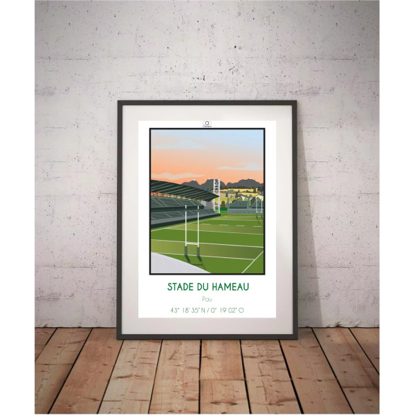 Affiche du stade du Hameau de la Section paloise - Chistera