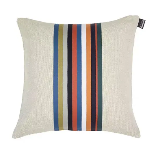 Coussin basque en coton Mauleon Canard - Artiga