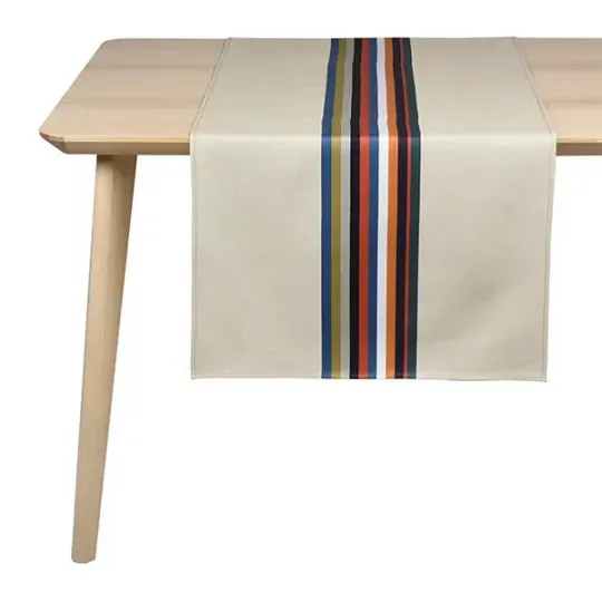 Chemin de table tissu basque Mauleon Canard - Artiga