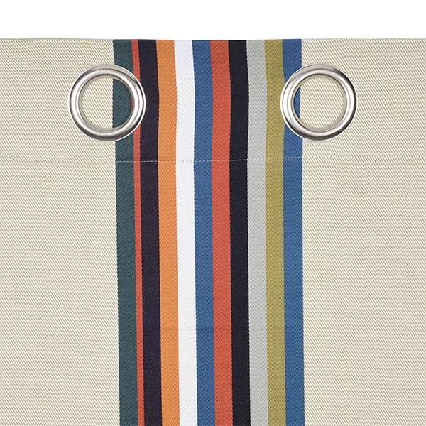 Rideau prêt à poser en coton Mauleon Canard - Artiga