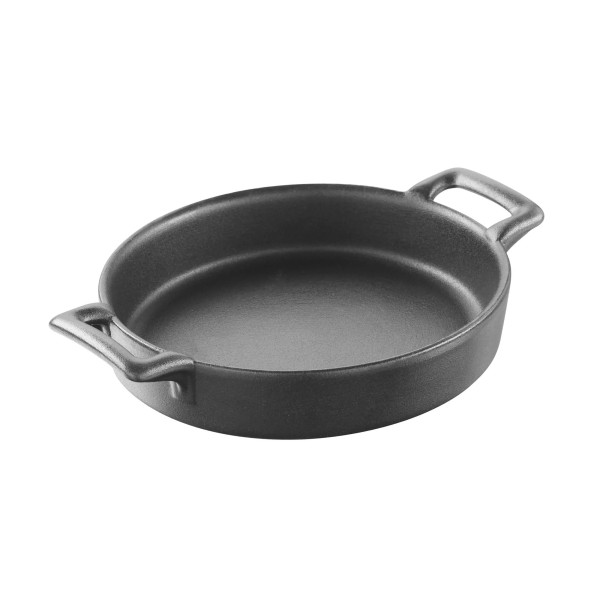 Cassolette ovale en céramique noire Belle Cuisine - Revol