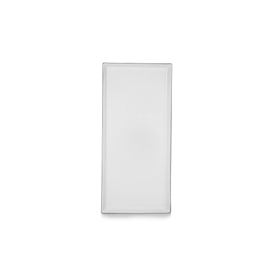 Assiette rectangulaire en céramique Equinoxe - Revol