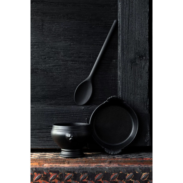 Soupière en tête de lion en céramique noire French Classics - Revol