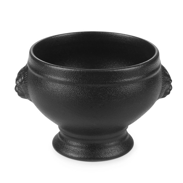 Soupière en tête de lion en céramique noire French Classics - Revol