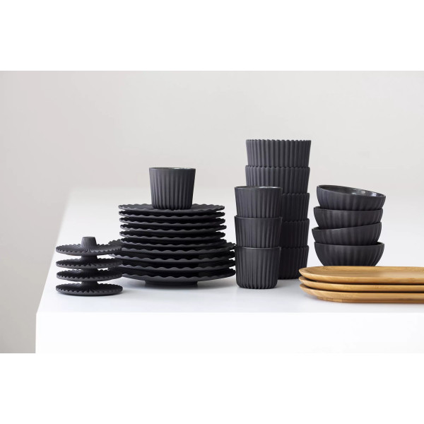 Tasse espresso en Céramique Noire Pokoe - Revol