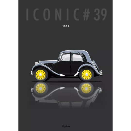 Affiche de la Citroën DS - Cirebox