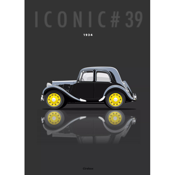 Affiche de la Citroën DS - Cirebox