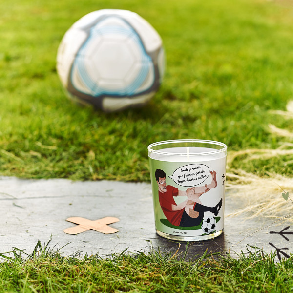 Bougie WOOGY La foot parfum Herbe folle 200g