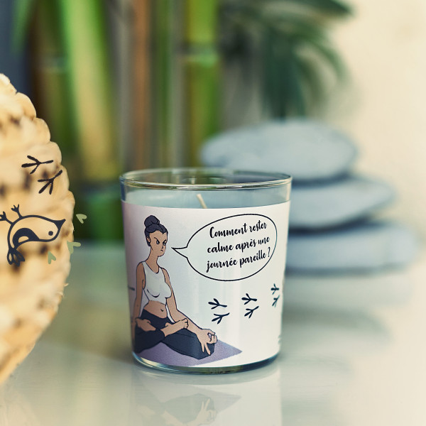 Bougie WOOGY La zen parfum Néroli 200g