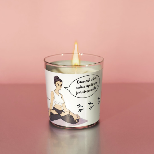 Bougie WOOGY La zen parfum Néroli 200g