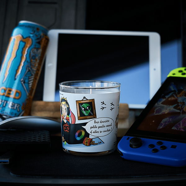 Bougie WOOGY La Geek parfum Aqua 200g