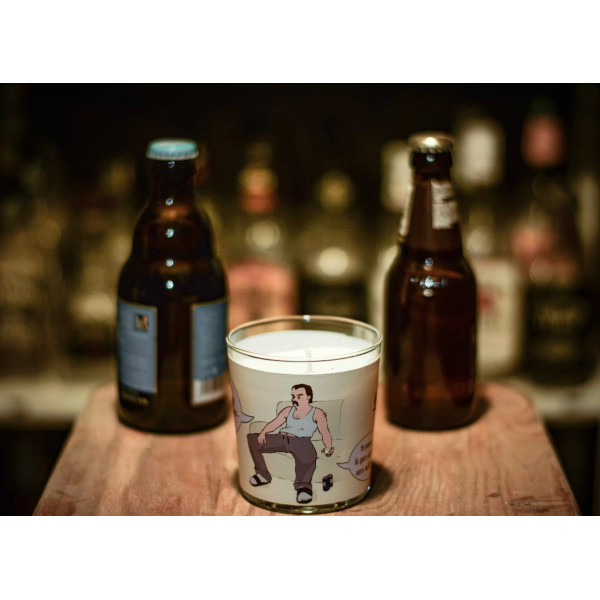 Bougie Beauf parfum Musc - Woogy