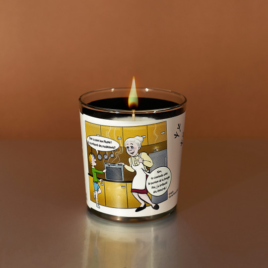 Bougie WOOGY La Grand-Mère parfum Madeleine 200g