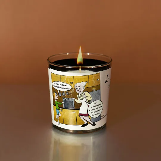 Bougie WOOGY La Grand-Mère parfum Madeleine 200g