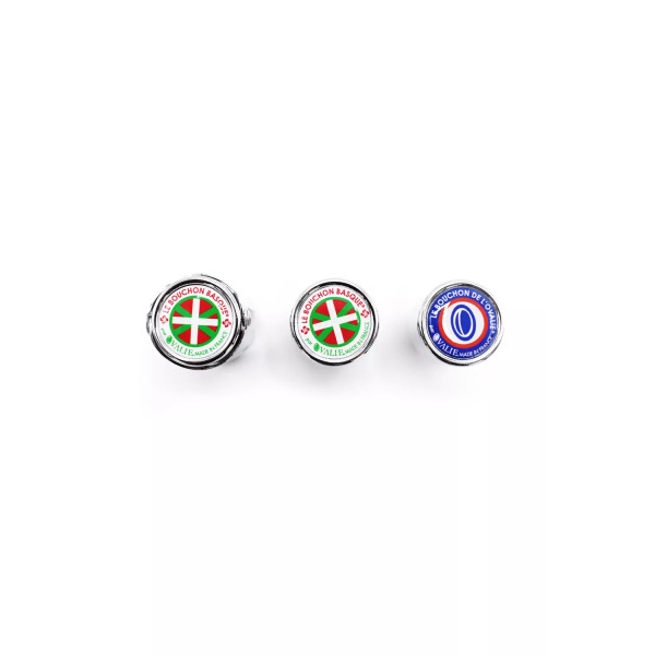 Le lot de trois bouchons basques - Ovalie