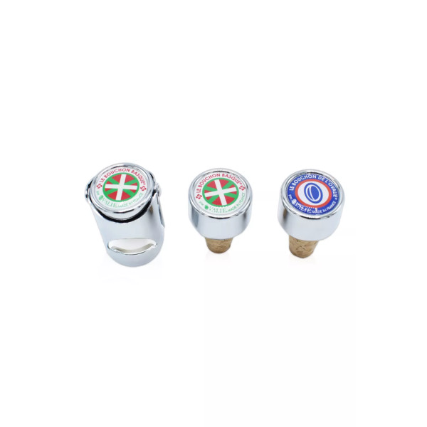 Le lot de trois bouchons basques - Ovalie