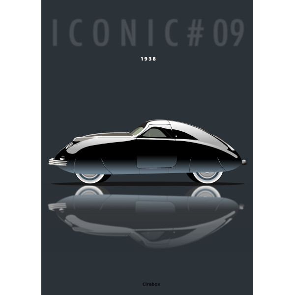 Affiche 100 % Made In France Phantom Corsair 1938