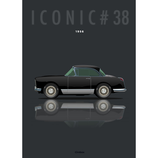 Affiche 100 % Made In France Facel Vega FV3