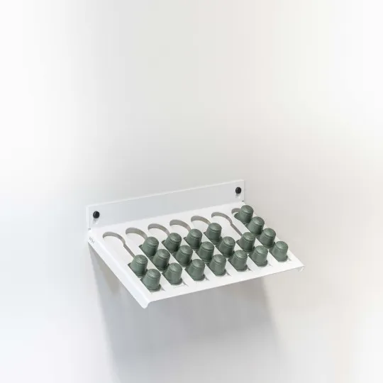 Étagère de rangement NAKLIS HOME à capsules de café - 5 coloris