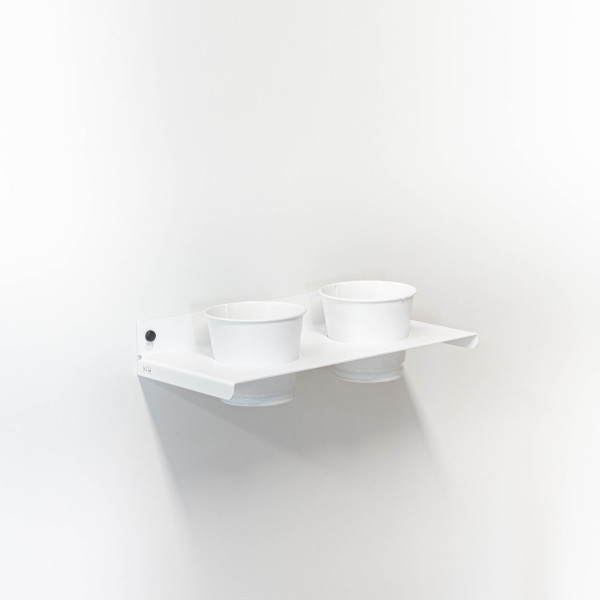 Étagère murale NAKLIS HOME Mini-7 ou Mini-8 avec pots de fleur - 2 modèles 5 coloris