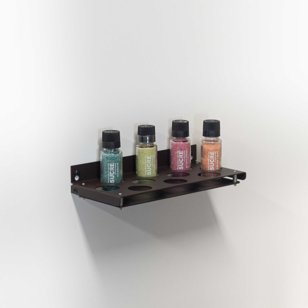 Étagère murale avec rangement pour pots et tasses - Naklis