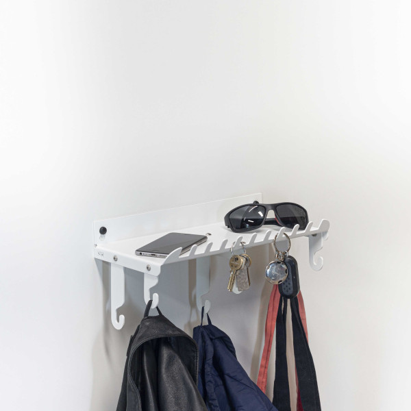 Étagère murale avec crochet - Naklis