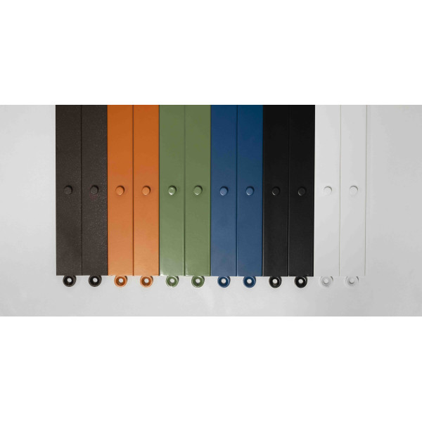 Rail NAKLIS HOME pour assemblage vertical d'étagères Mini R1 et R2 - 2 modèles 5 coloris