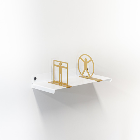 Serre-livres NAKLIS HOME Homme de Vitruve pour étagère - 2 coloris