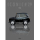 Affiche 100 % Made In France, Taxi Londonien Austin FX4 - 1958