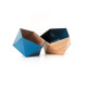 Lot de 2 boîtes LEEWALIA Origami - 7 coloris