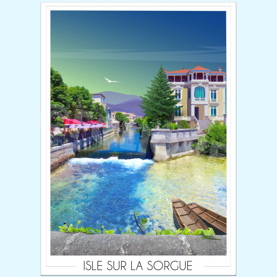 Affiche L'Isle sur la Sorgue - Foliove
