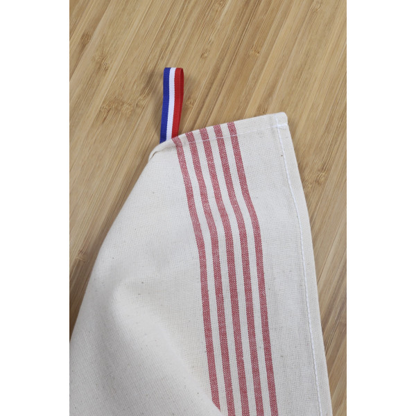 Torchon REINE MERE 100% coton thème Printemps 78x54cm