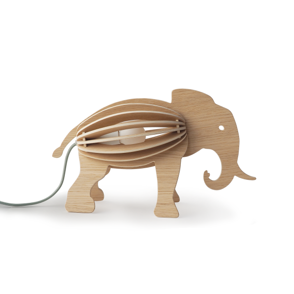 Lampe de chevet pour enfants Elephant - Gone's 100% Made In France
