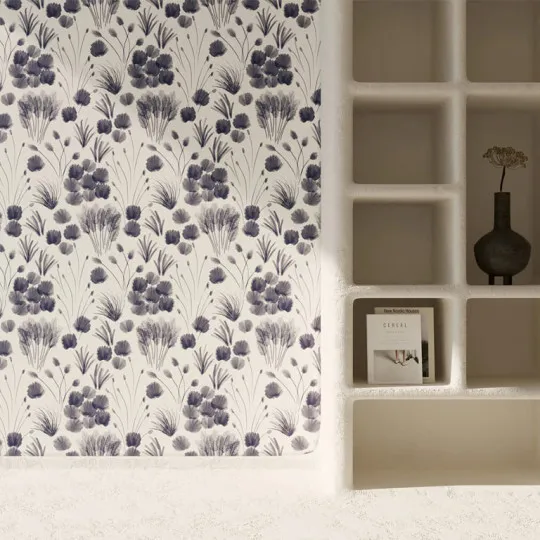 Papier peint SEASON PAPER Embruns Ardoise