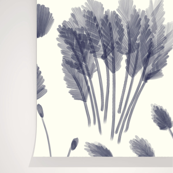 Papier peint SEASON PAPER Embruns ardoise ou terre - 2 coloris