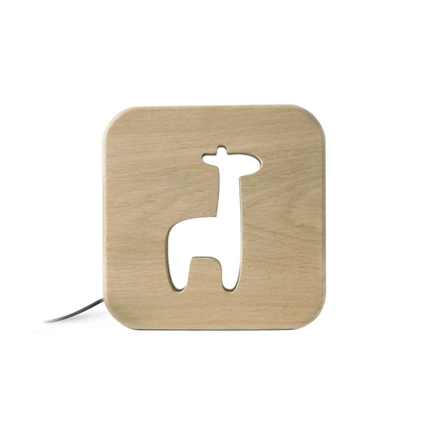 Veilleuse en bois girafe - Gone's 100 % Made in France