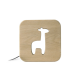 Veilleuse en bois girafe - Gone's 100 % Made in France