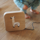 Veilleuse en bois girafe - Gone's 100 % Made in France