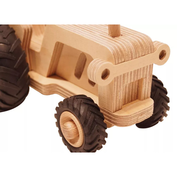 Tracteur en bois MANUFACTURE EN FAMILLE Fergus à fabriquer Diy à construire